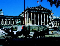 Vienna Parliament. Austria Turismo