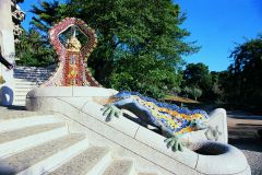 Drac del Park Güell,Turisme de Barcelona